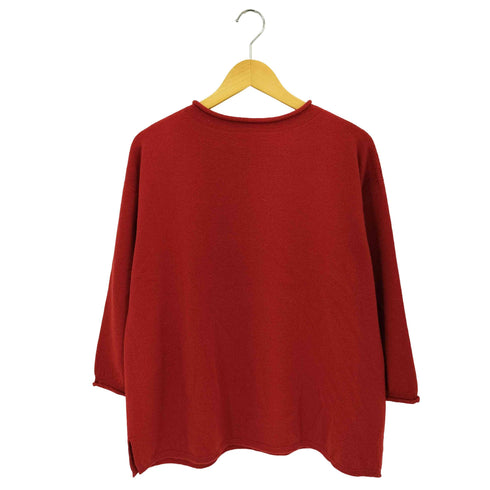 to touch ファインラム フレアープルオーバー ニット レディース JPN:2