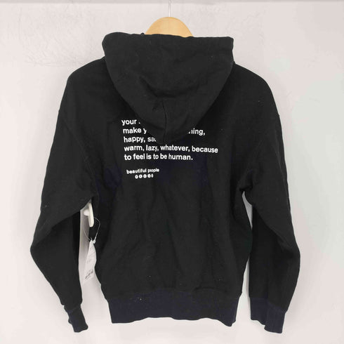 ビューティフルピープル beautiful people feels icon hoodie フィールズ アイコン プリント パーカー レディース 150