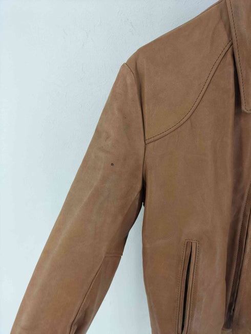 Jimbo レザースイングトップジャケット メンズ