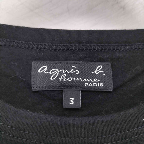 アニエスベーオム Agnes b.homme トカゲプリント S/S Tシャツ レディース JPN:3