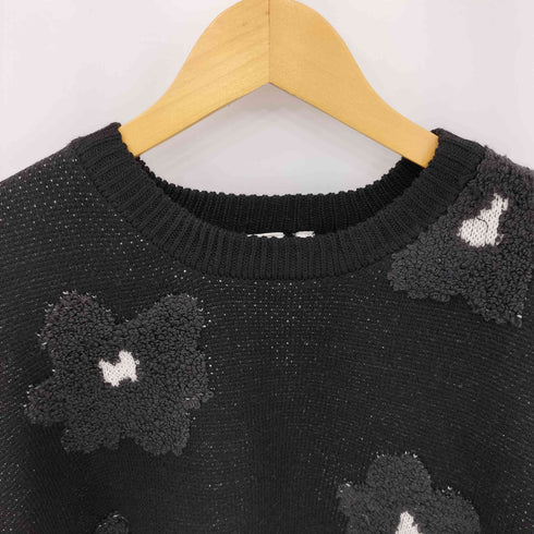 ニコアンド niko and... フラワージャガードニットプルオーバー レディース JPN:M