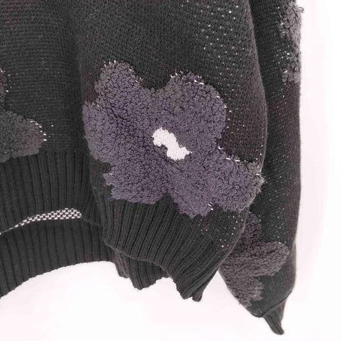 ニコアンド niko and... フラワージャガードニットプルオーバー レディース JPN:M