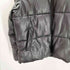 ザラ ZARA FAKE LEATHER PUFF JACKET 中綿 フェイクレザー パフ ジャケット 裾ドローコード メンズ import:L