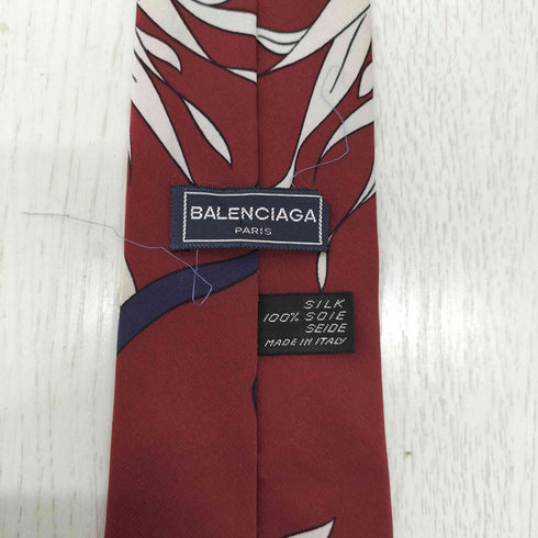 バレンシアガ BALENCIAGA 花柄 ネクタイ メンズ