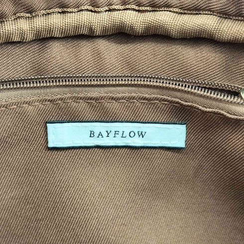 ベイフロー BAYFLOW ロゴテープスクエアショルダー レディース