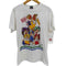 フルーツオブザルーム FRUIT OF THE LOOM BEST 90S USA製 キャラクター プリント リボン ボタン 装飾付き S/S Tシャツ シングルステッチ メンズ import:M