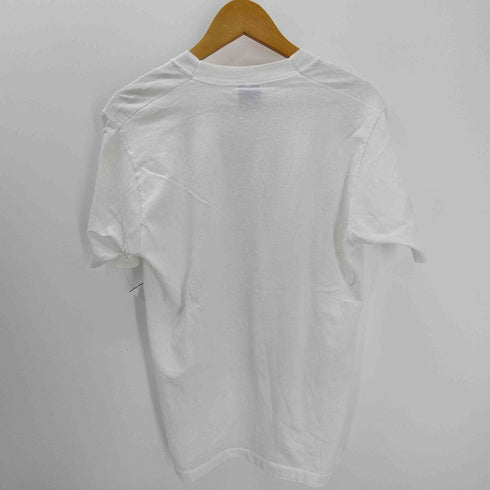 フルーツオブザルーム FRUIT OF THE LOOM BEST 90S USA製 キャラクター プリント リボン ボタン 装飾付き S/S Tシャツ シングルステッチ メンズ import:M