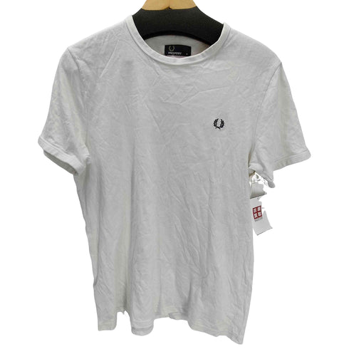 フレッドペリー FRED PERRY Ringer T-Shirt 月桂樹 ロゴ 刺繍 リンガー S/S Tシャツ メンズ import:M
