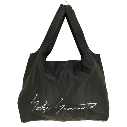 ディスコードヨウジヤマモト discord Yohji Yamamoto 25AW INFINITE (Signature) インフィニット シグネチャー レザー トートバッグ メンズ