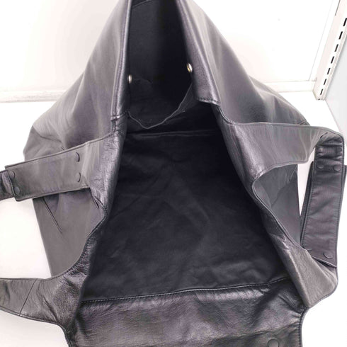 ディスコードヨウジヤマモト discord Yohji Yamamoto 25AW INFINITE (Signature) インフィニット シグネチャー レザー トートバッグ メンズ