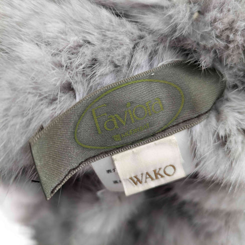ワコー WAKO faviora製 ミンクストール レディース
