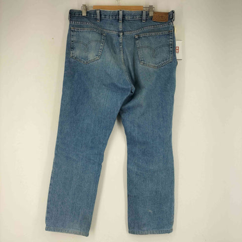 ポロラルフローレン POLO RALPH LAUREN USA製 AUTHENTIC DUNGAREES デニムパンツ 42TALONジップ メンズ 38/34