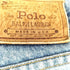 ポロラルフローレン POLO RALPH LAUREN USA製 AUTHENTIC DUNGAREES デニムパンツ 42TALONジップ メンズ 38/34