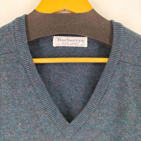 バーバリーズ BURBERRYS ウール100Vネックニット メンズ