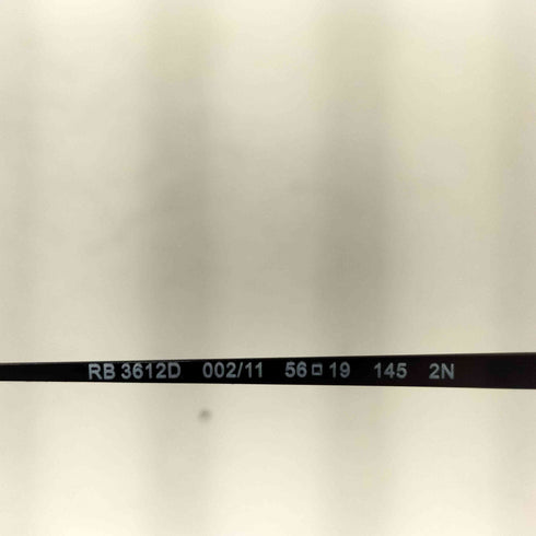 レイバン Ray-Ban RB3612D 002/11 カラーレンズ サングラス メンズ 56□19 145