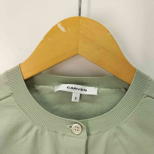 カルヴェン CARVEN クルーネック カーディガン レディース import:S
