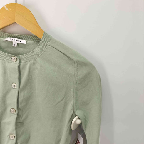 カルヴェン CARVEN クルーネック カーディガン レディース import:S