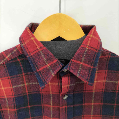 ノースウエストテリトリー NORTHWEST TERRITORY チェック レギュラーカラーシャツ メンズ import:M