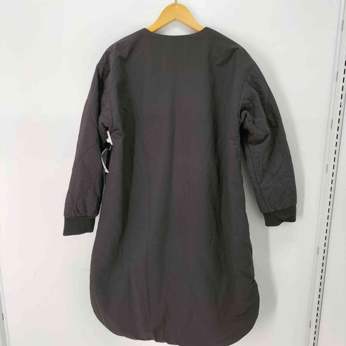 koti koti 袖キルティング ロングコート レディース M-L