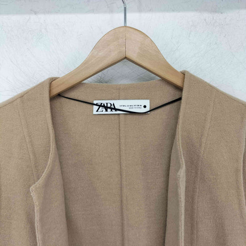 ザラ ZARA ウールブレンドロングベスト レディース M-L