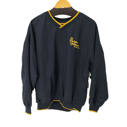 ジャバ JaVa 大人のメンズライク。リブラインロゴ刺繍プルオーバー レディース JPN:M