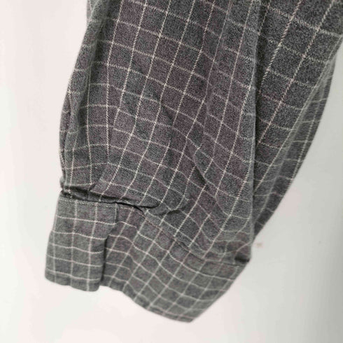 セントジョンズベイ STJOHNS BAY ウィンドウペン レギュラーカラーシャツ メンズ import:L