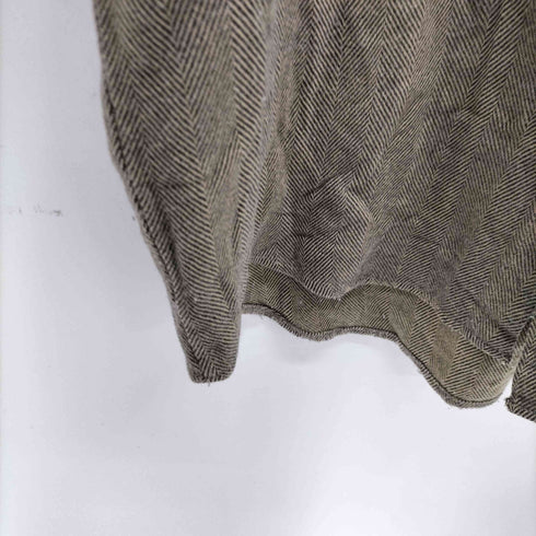 ヴァンヒューゼン VAN HEUSEN ヘリンボーン cpo シャツ メンズ import:M