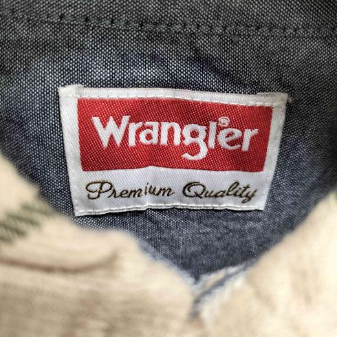 ラングラー Wrangler チェック ネルシャツ メンズ import:M
