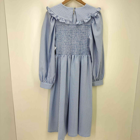 プニュズ PUNYUS ビッグカラーギンガムチェックワンピース レディース JPN:2