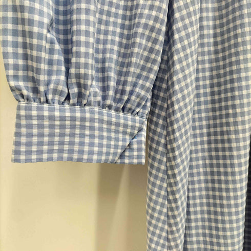 プニュズ PUNYUS ビッグカラーギンガムチェックワンピース レディース JPN:2