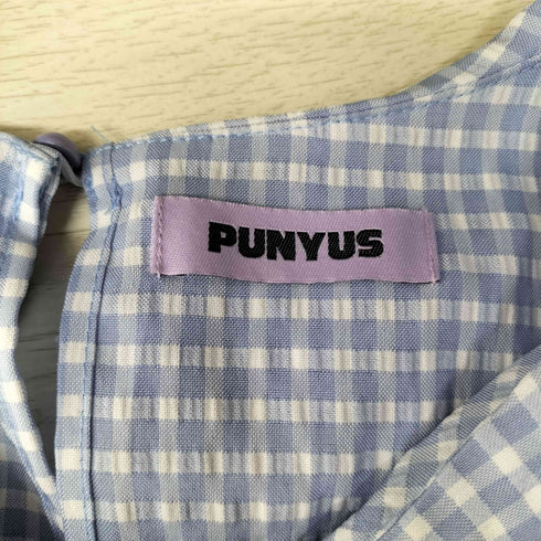 プニュズ PUNYUS ビッグカラーギンガムチェックワンピース レディース JPN:2