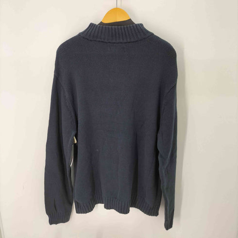 チャップス CHAPS ハーフジップ ニット コットン メンズ import:XL