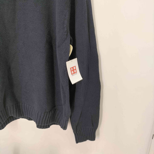 チャップス CHAPS ハーフジップ ニット コットン メンズ import:XL