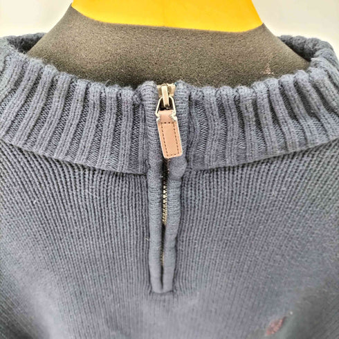 チャップス CHAPS ハーフジップ ニット コットン メンズ import:XL