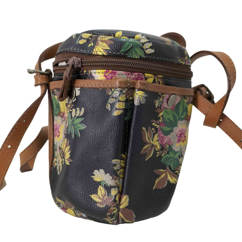 ケンゾーパリス KENZO PARIS 花柄 レザーショルダーバッグ レディース