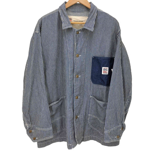bigbill デニム カバーオール ヒッコリーストライプ メンズ JPN:XL
