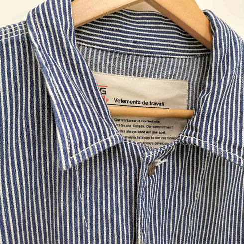 bigbill デニム カバーオール ヒッコリーストライプ メンズ JPN:XL