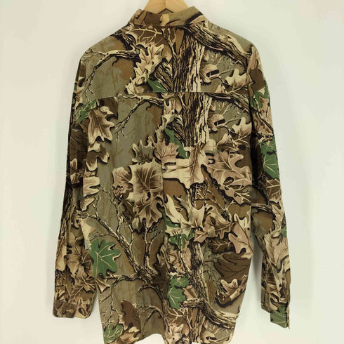 MICHAEL AUSTIN RUGGED WEAR 迷彩 リアルツリー B.D. L/S シャツ メンズ JPN:XL