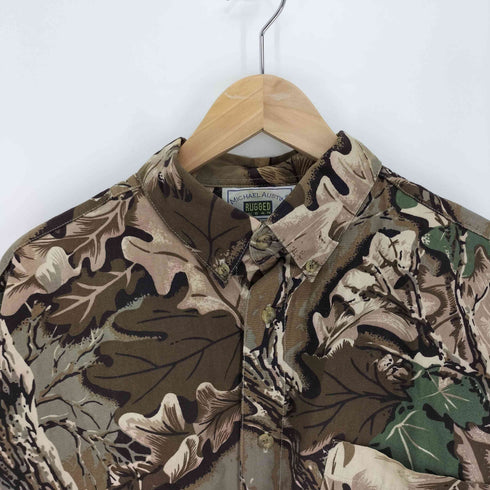 MICHAEL AUSTIN RUGGED WEAR 迷彩 リアルツリー B.D. L/S シャツ メンズ JPN:XL