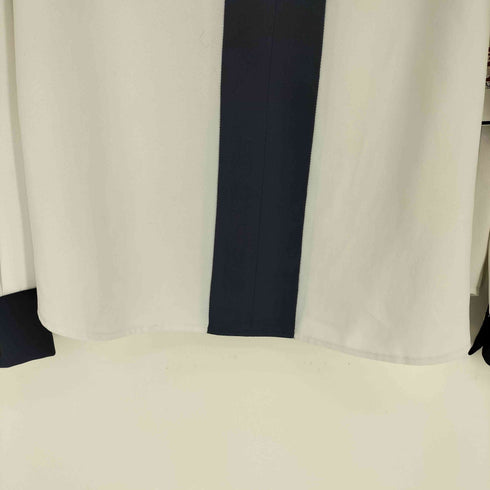 トーナル TONAL フロント バイカラー チェーン ブラウス レディース JPN:38