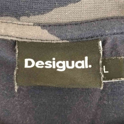 デシグアル Desigual キャラクタープリントクルーネックTシャツ メンズ JPN:L