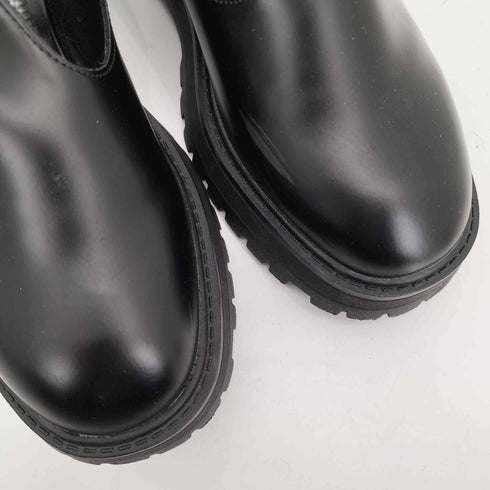 ザラ ZARA 厚底 バックル フラットトラックシューズ レディース JPN:37