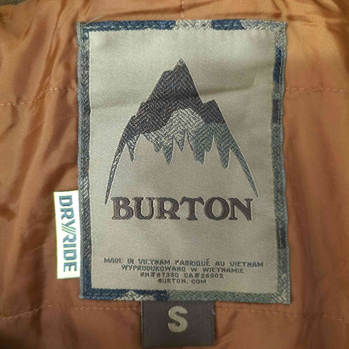 バートン BURTON MB DUNMORE JK ダンモアジャケット メンズ JPN:S