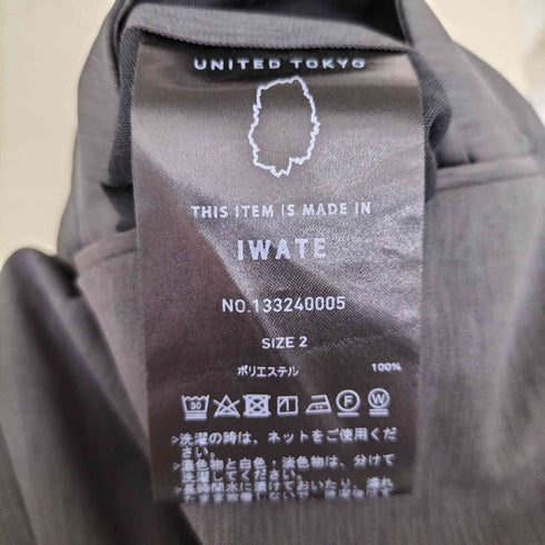 ユナイテッドトウキョウ UNITED TOKYO Quick dry リネンライクテーパードパンツ メンズ JPN:2