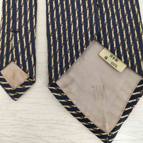 アイムプロダクトイッセイミヤケ im product ISSEY MIYAKE 80s ストライプ シルク ネクタイ メンズ