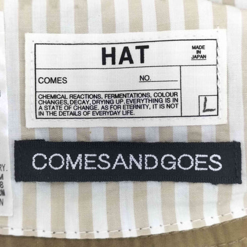 カムズアンドゴーズ COMESANDGOES ナイロンハット メンズ