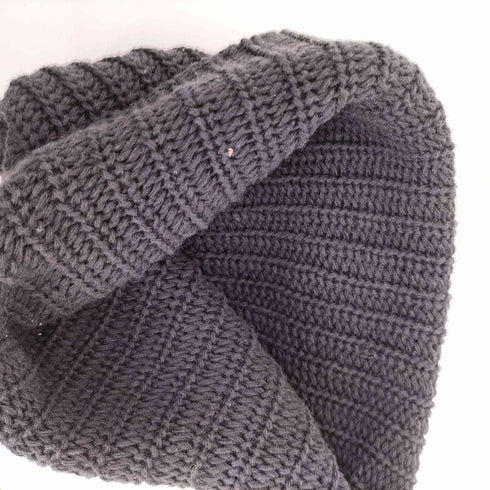 コロンビアニット COLUMBIAKNIT USA製 コットン ローゲージ ワッチ キャップ ニット ビーニー メンズ