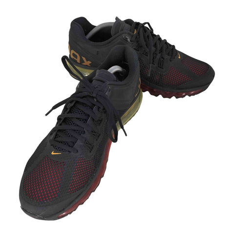 ナイキ NIKE Air Max 2013 Black/University Red メンズ JPN:28