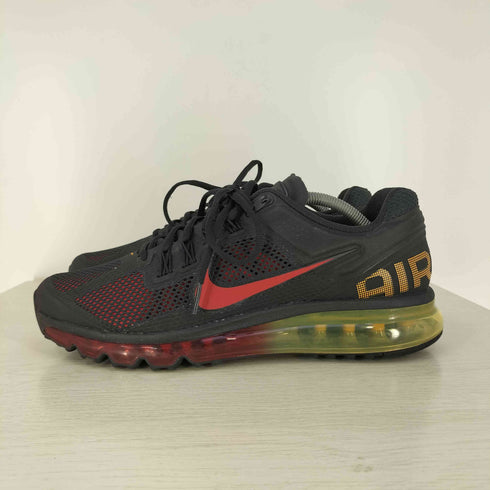 ナイキ NIKE Air Max 2013 Black/University Red メンズ JPN:28
