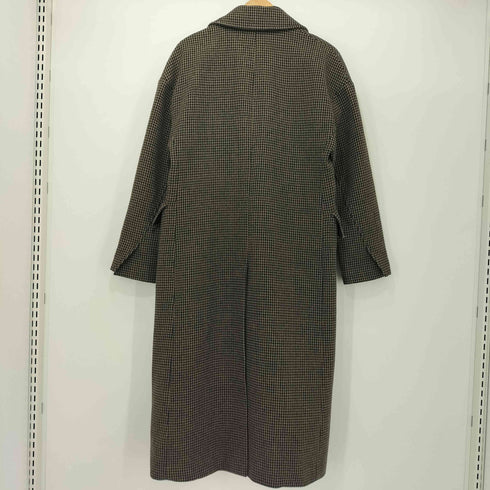 ザラ ZARA ウールミックス ハウンドトゥース コート チェスターコート レディース import:S